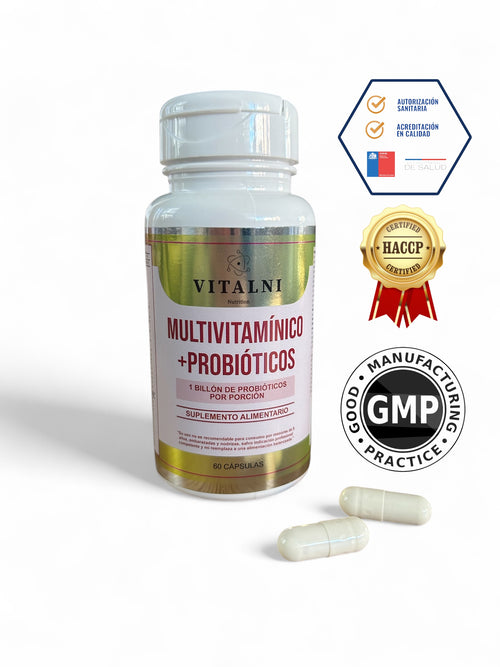 Multivitaminico + Probioticos 14 Cepas
